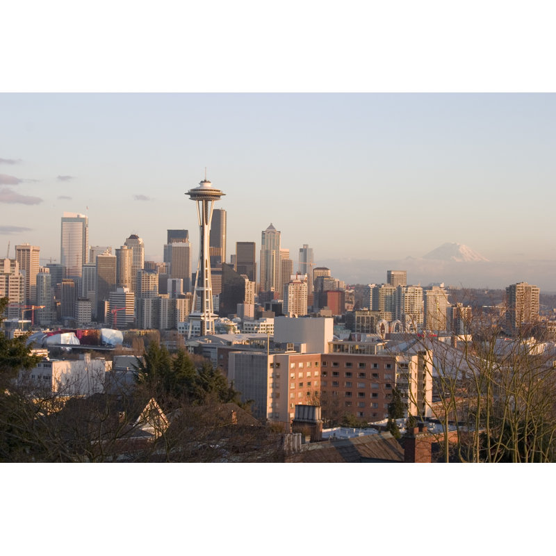 Andrin Seattle View by Tldrvr - Wrapped Canvas Print, 20cm H x 30cm W x 3.8cm D