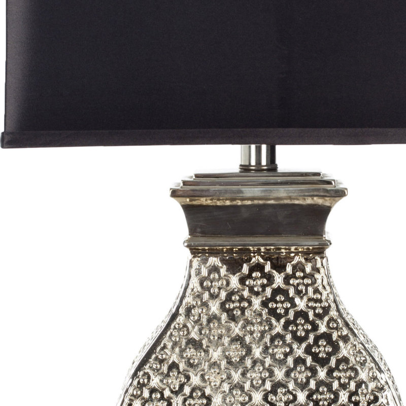 Ensemble de lampes de table argentées 29 po Frontenac
