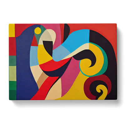 Intriguing Modern Art - Wrapped Canvas