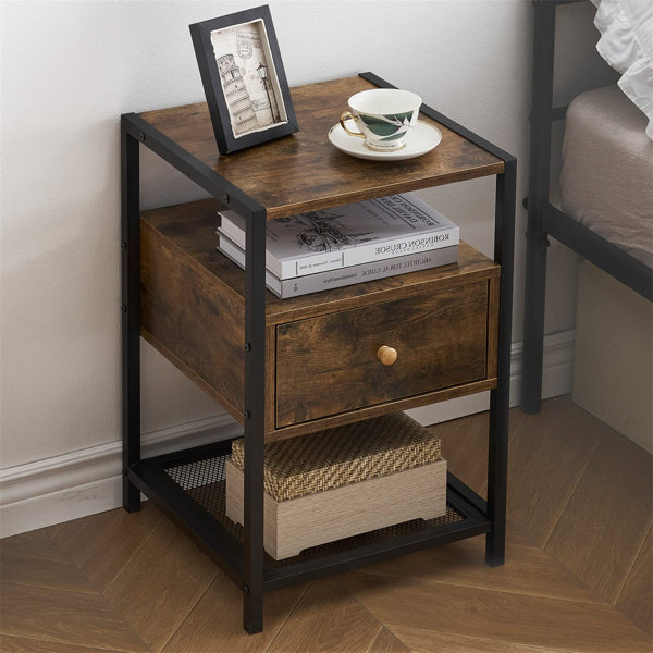 Williston Forge Conestoga Steel Bedside Table | Wayfair.co.uk