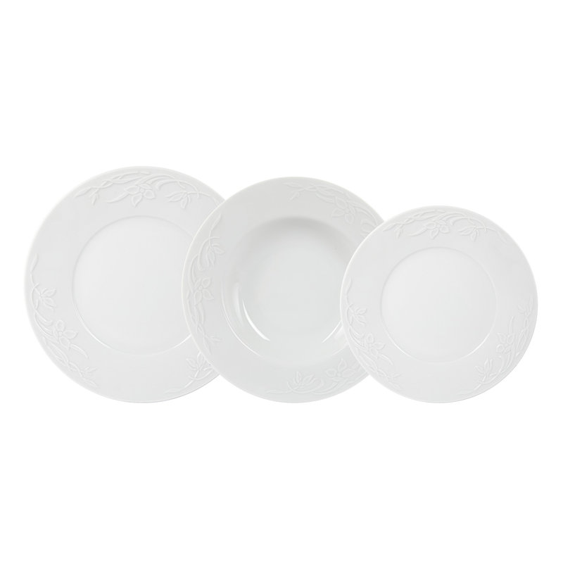 Service de table 18 pièces, service pour 6 Cosey