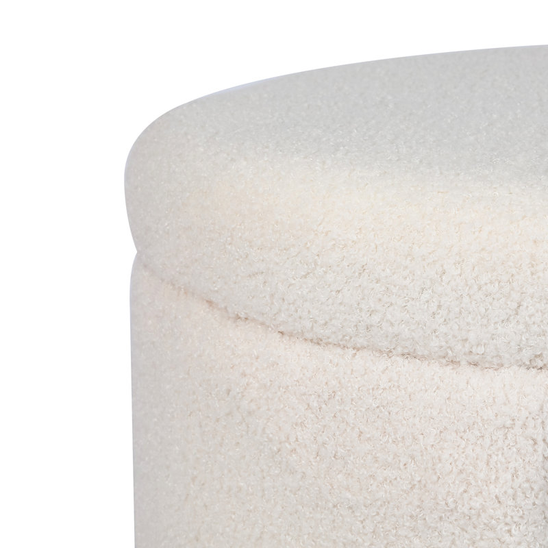 Repose-pieds Demetras, Blanc