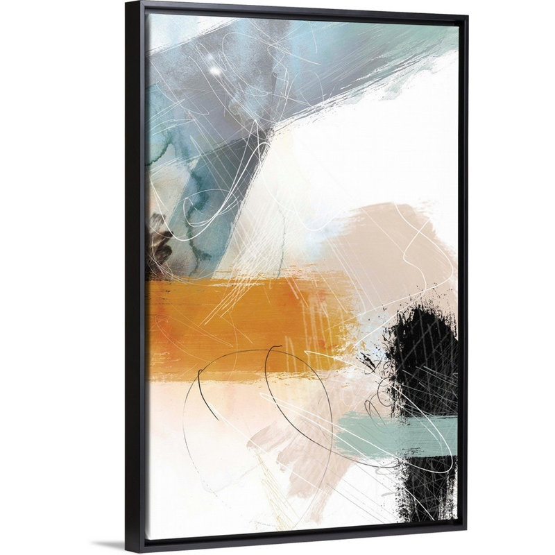Reproduction d’art sur toile, "blush no. 2" par Louis Duncan-he, H 32 po x l 22 po x P 1,75 po, Toile avec cadre noir