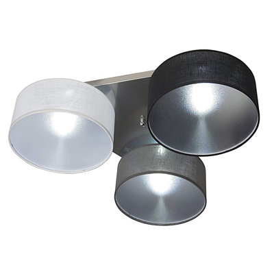 Pulley Fabric Semi Flush Mount