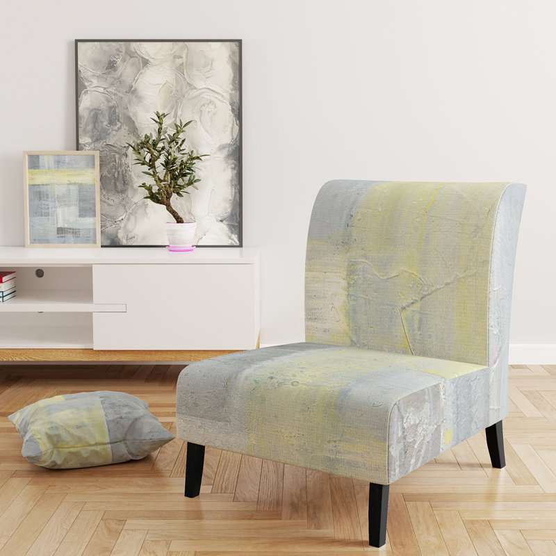 Fauteuil de chambre moderne rembourré Patchwork Abstract II