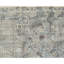 Tapis gris / bleu en laine / soie noué à la main-124930569