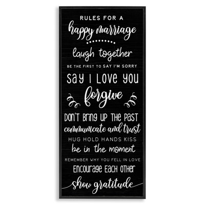 Rules for Happy Mariage, estampe numérique par Daphne Polselli