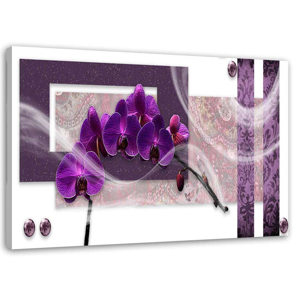 Leinwandbild Purple orchid