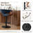 Adjustable Height Bar Stools With Fabric Seat Swivel Stool With Backrest For Kitchen Island, Bar, Home Pub​​-406743118-406839201