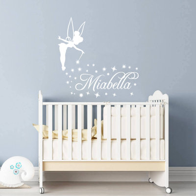 Tinkerbell Abstract Non-Wall Damaging Wall Decal