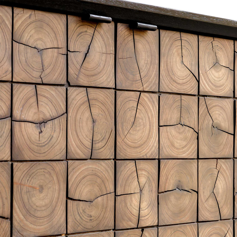 Uttermost Muestra Wood Grain 2 Door Cabinet