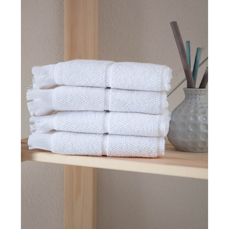 Ozkan   Midweight Washcloth, White
