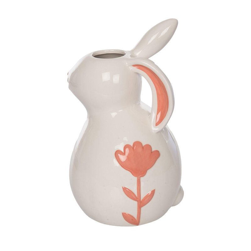  Vase en céramique en forme de lapin de Pâques