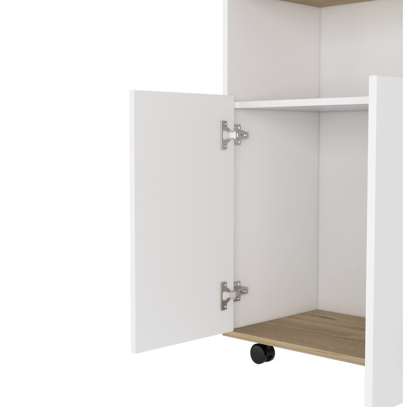 Îlot de cuisine Annarie, une armoire