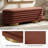 Nettie 54" Modern Velvet Boucle Upholstered Tufted Storage Bench with Gold-finished Metal Legs-1441012385