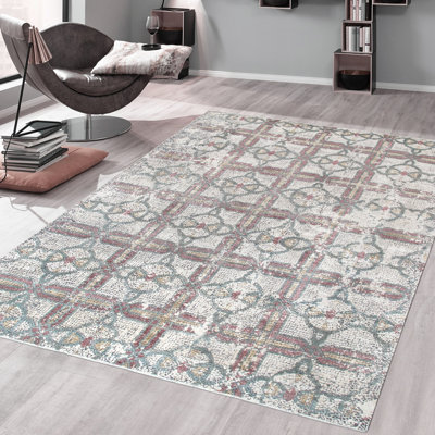 Gemstone Hand-Knotted Silk & Wool Area Rug- 8' 0" X 9' 10"