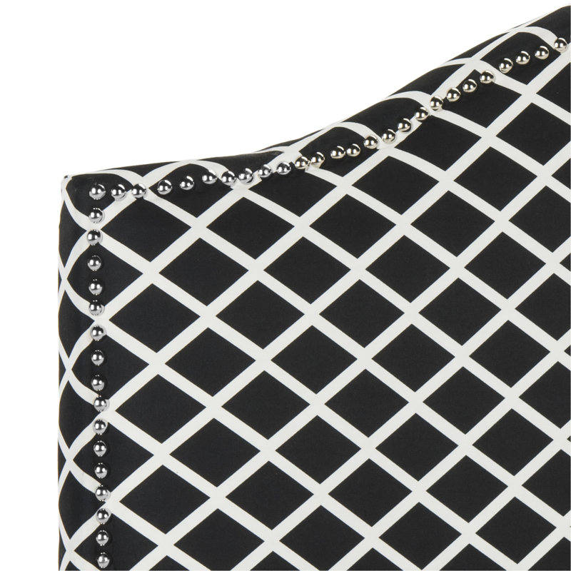 Little Deer Isle Upholstered Headboard, Black, Twin