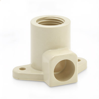 SUPPLYGIANT 10pcs 1/2 Inch CPVC Drop Ear Elbow Socket x FPT 90 Degree Fitting