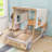 Car Bed With LED Lights And Magazine Rack, Comfort Pillow-757966958