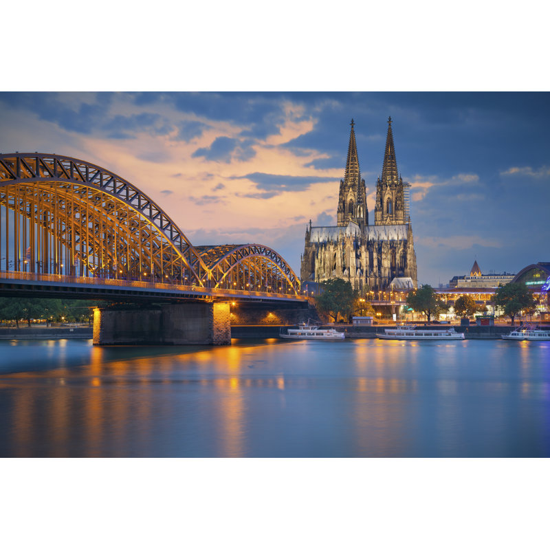Cadmoin Germany 1 Piece Wrapped Canvas Wall Art, 30cm H x 46cm W x 3.8cm D