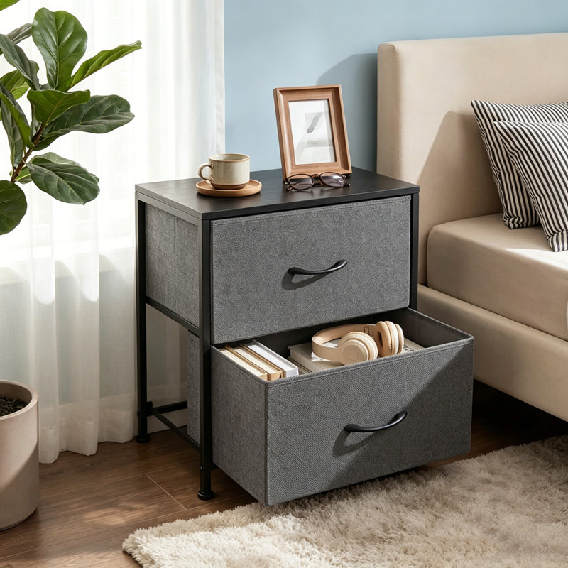 Table de nuit, Gris