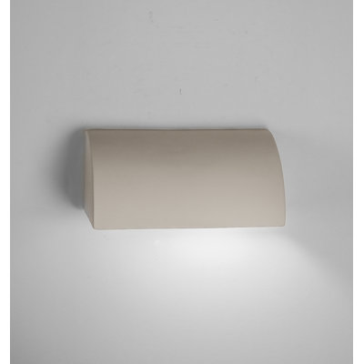 Charny Outdoor 5" High Ceramic Strip Light, LED Bulb Included