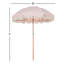 PREMIUM BEACH UMBRELLA - LAURENS NAVY STRIPE-1451419925