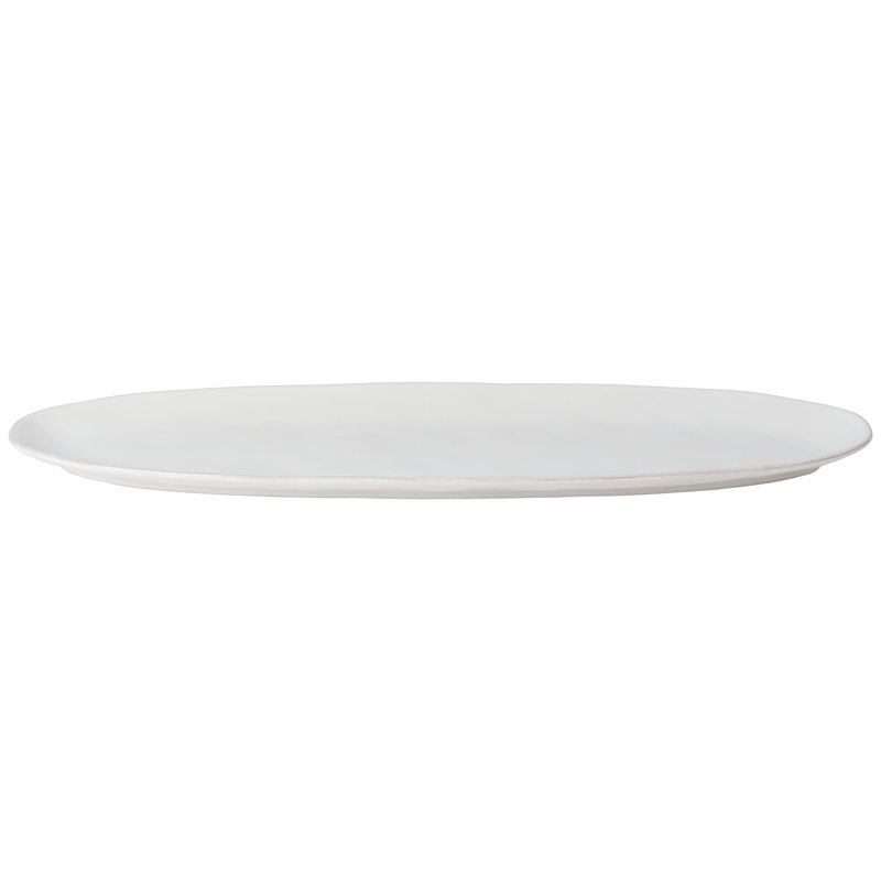 Plateau ovale Aparte, blanc