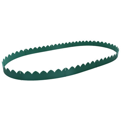Persea 15.24 cm H x 65.02 cm W Plastic Lawn Edging Fencing