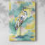 Bright Heron Fresco III - Cavas enveloppés de galerie-1056328853