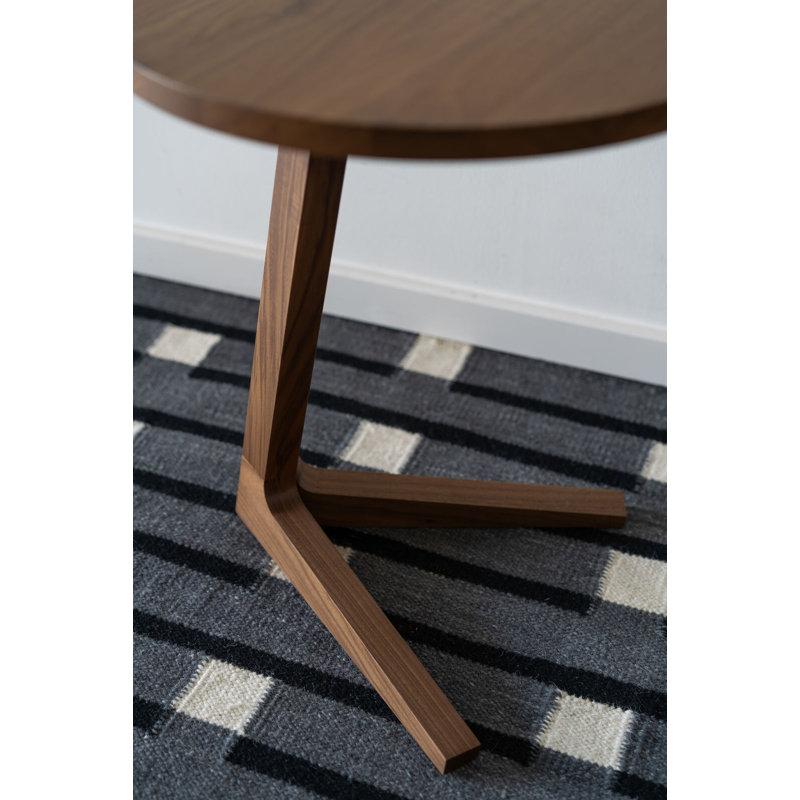 Solid Wood End Table, Walnut