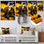Décoration murale en métal Bee Busy Worker-1414703554