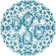 Tapis bleu Walmoor Ikat