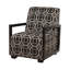 Fauteuil en polyester l 34,625 po Kalirose-1155410454