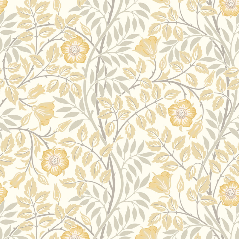 Padstow 10m x 50cm Matte Wallpaper Roll, Warm Natural