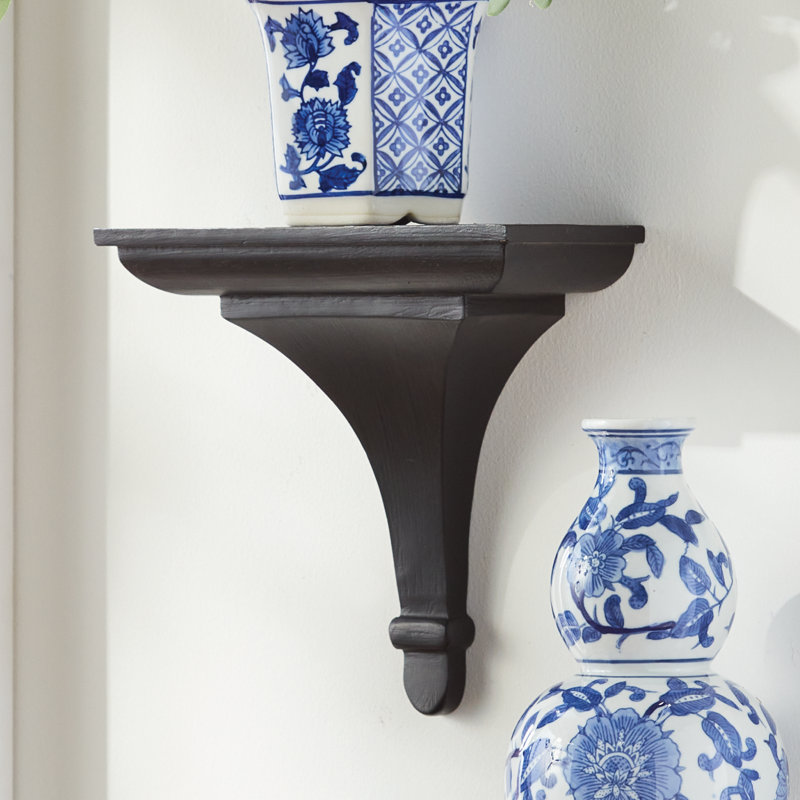 BAXTER WALL BRACKET SMALL, Black, 7.5'' H X 7.75'' W X 3.75'' D