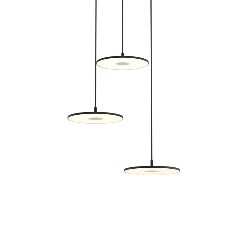 Yurei 3 - Light LED Pendant, Matte Black