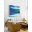 Reproduction d’art sur toile recouverte de bleu océan-1070199722