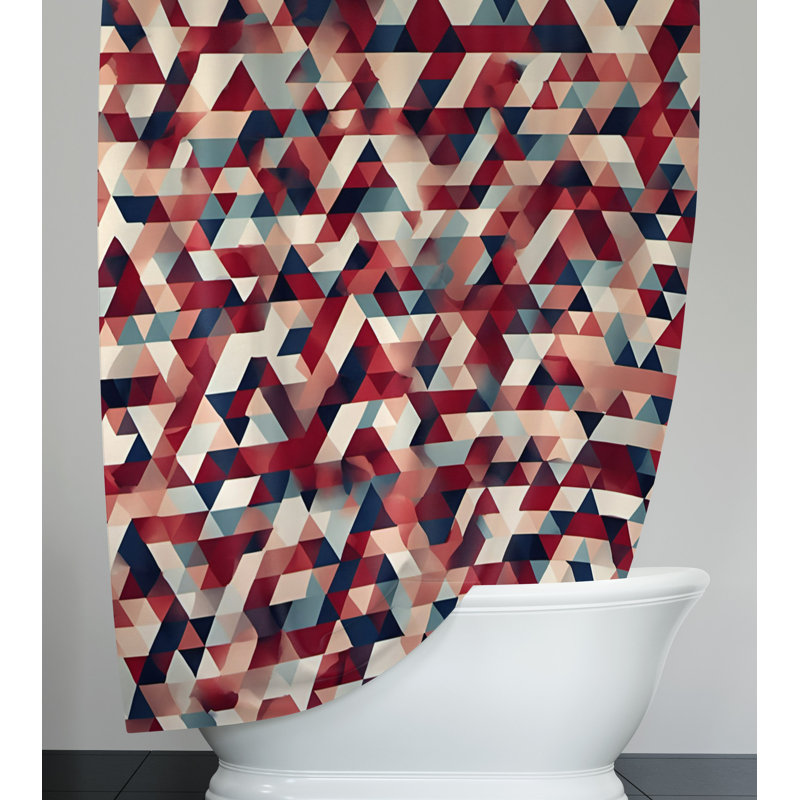 Rideau de douche Mallorie, H 93 po x l 70 po