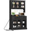 Armoire de rangement pour garde-manger de 71 po avec support pour micro-ondes, grande armoire de cuisine moderne avec prise de courant, garde-manger avec tiroirs et tablettes pour la maison, blanc-1720157066-1720157067