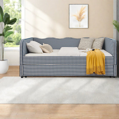 In 1 Extendable Beds With Storage, Mdf Wood Modern Daybed For Small Home