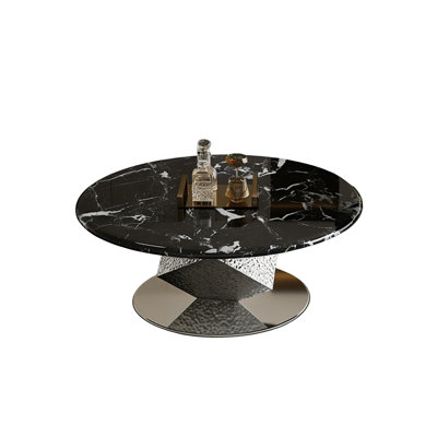Italian-style creative marble coffee table
