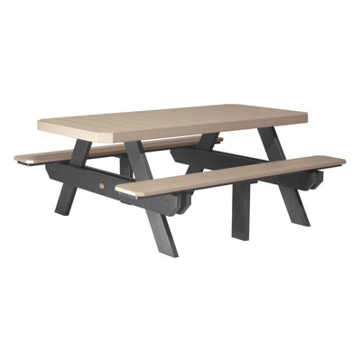 Puchta 6 - Person Patio Dining Set with Rectangular Table