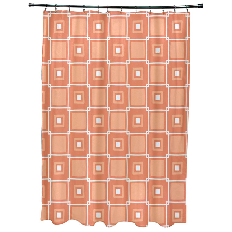 Rideau de douche Eastbourne, Corail