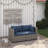 Zoea Outdoor Patio Sofa with Removable Cushions-1175907535