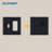 2 Gang Midsize 1-Toggle/1-Decorator/Rocker Wall Plate, Black (10 Pack)-67661096