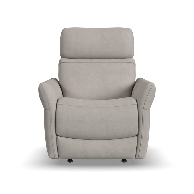 Athena Power Rocking Recliner With Power Headrest, Power Lumbar, Heat & Massage, Gray