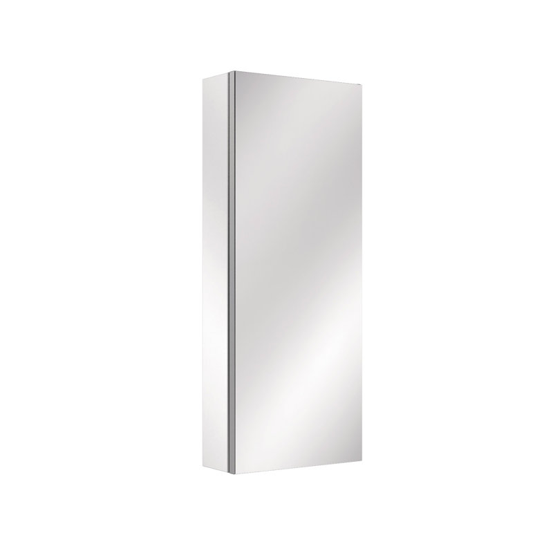 Armoire à pharmacie encastrée / à fixation en surface sans miroir avec miroir et tablettes réglables, H 30 po x l 12 po