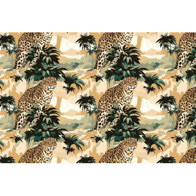 Leopard Orange Bedding