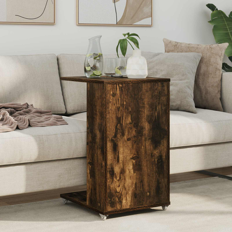 End Table, Smoked Oak